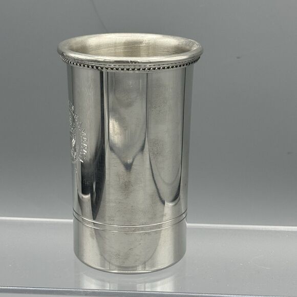 Vtg Salisbury Pewter Handcrafted USA Julip Cup United States of America 3.75" T - Picture 8 of 8